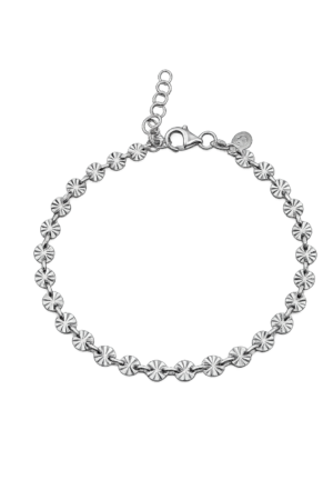 Armbånd sølv rhodineret SHINE