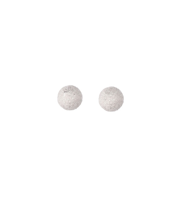 Ørestik sølv kugle sat. 4mm