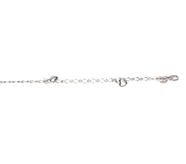Armbånd sølv rh. hjerter