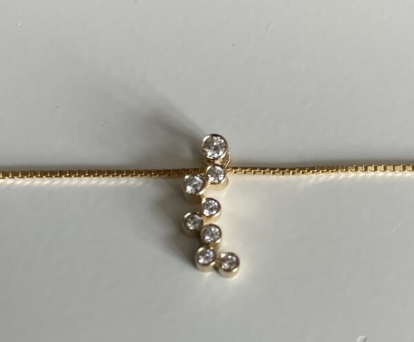 Vedhæng 14 karat DOTS 0,19 ct WSI